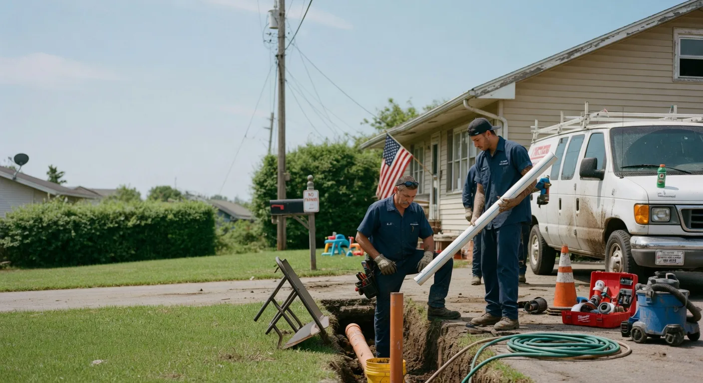 Drain Cleaning in Hineston, LA near me